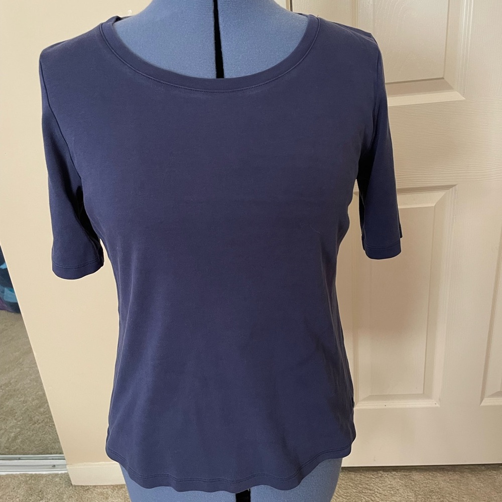 Isaac Mizrahi Live | Classic Navy Women's Top